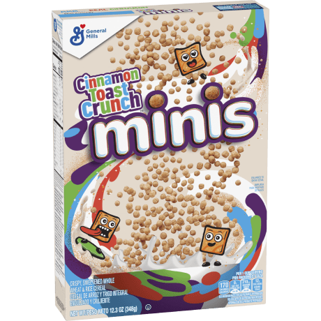 Cinnamon Toast Crunch Minis, front of the product