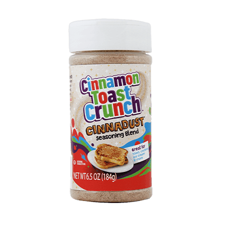 Cinnamon Toast Crunch Cinnadust™, front of product.