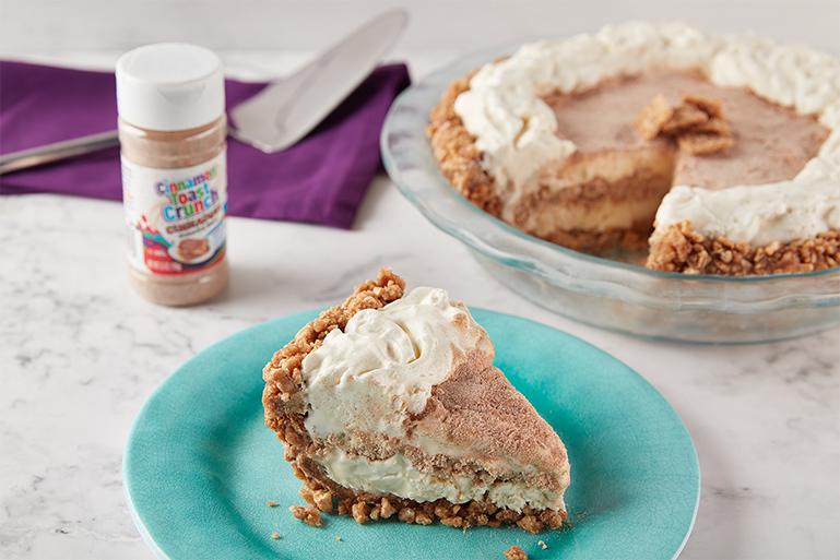 Tarta de Helado con Cinnamon Toast Crunch