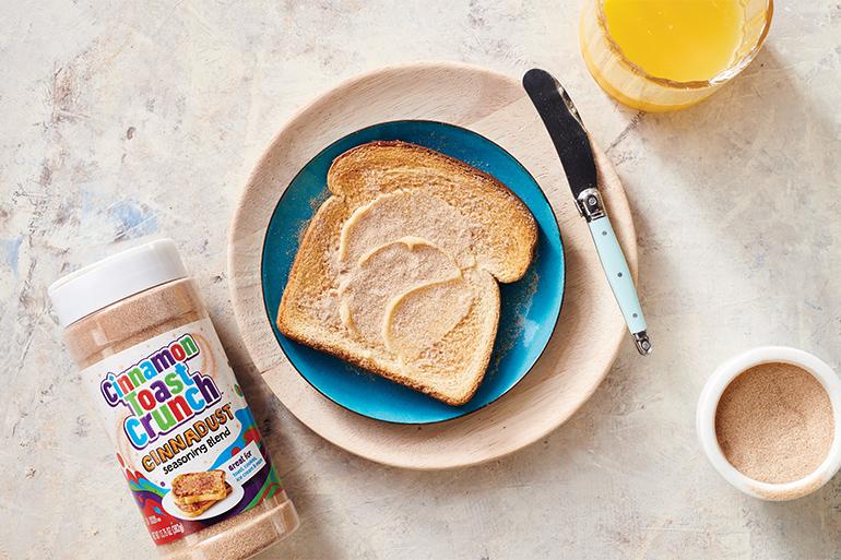 Tostada de Mantequilla con Cinnadust