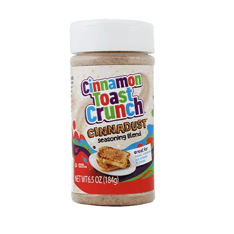 Cinnamon Toast Crunch Cinnadust™, front of product.